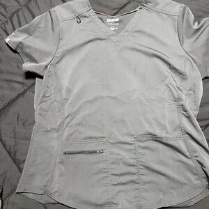 Gray Scrub top size XL lightly used